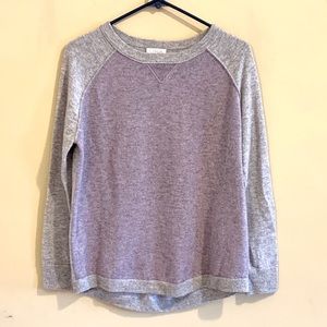 Cashmere Baseball Sweater